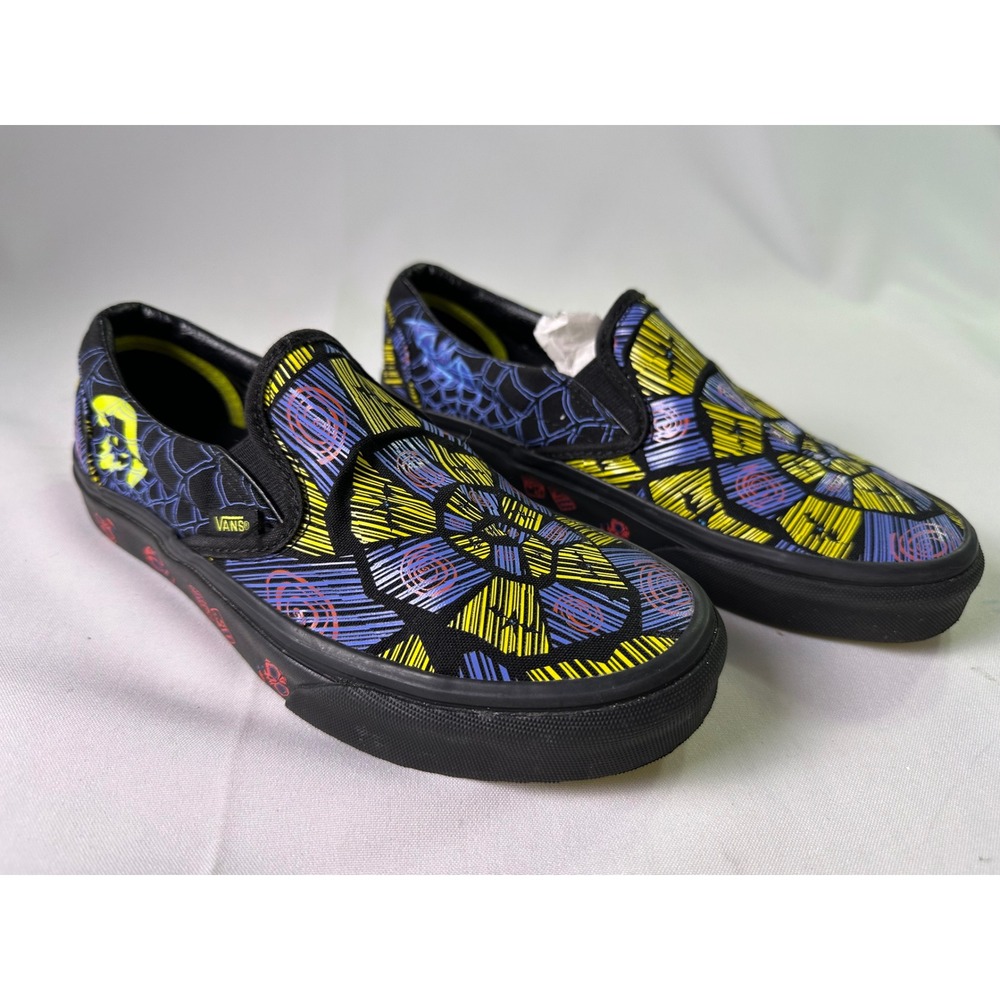 Vans Slip On x The Nightmare Before Christmas Oogie Boogie 2019 Women 7 Men 5.5 - Picture 2 of 15